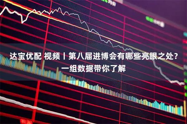 达宝优配 视频丨第八届进博会有哪些亮眼之处？一组数据带你了解