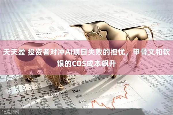 天天盈 投资者对冲AI项目失败的担忧，甲骨文和软银的CDS成本飙升