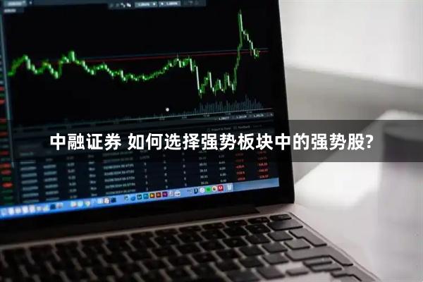 中融证券 如何选择强势板块中的强势股?